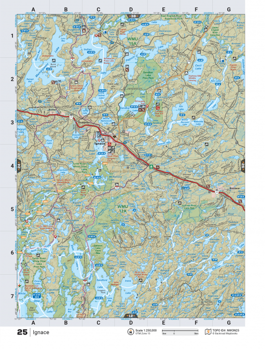 Printed TOPO Maps 1:85,000 scale - Paper Maps - KBM Outdoors