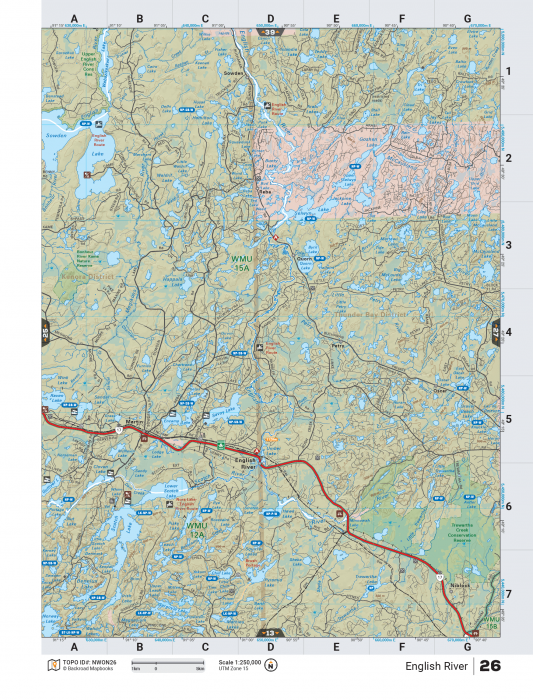 Printed TOPO Maps 1:85,000 scale - Paper Maps - KBM Outdoors