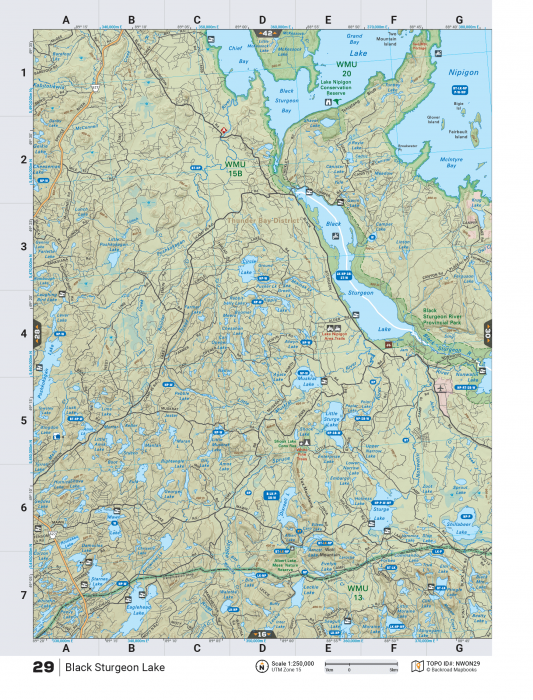 Printed TOPO Maps 1:85,000 scale - Paper Maps - KBM Outdoors