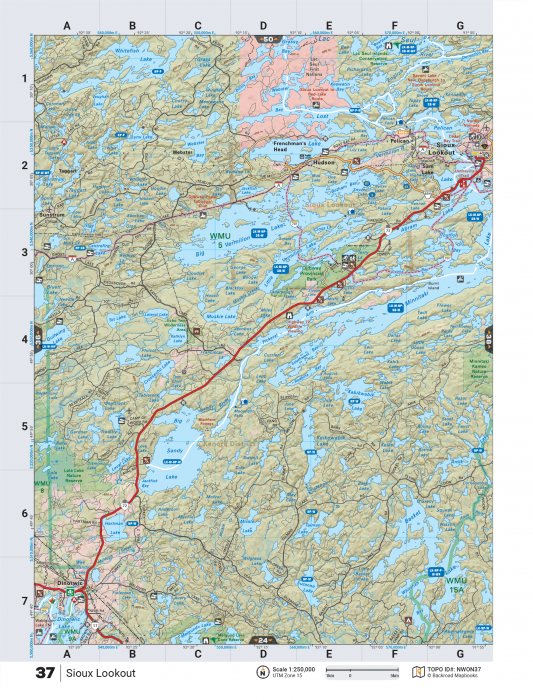 Printed TOPO Maps 1:85,000 scale - Paper Maps - KBM Outdoors