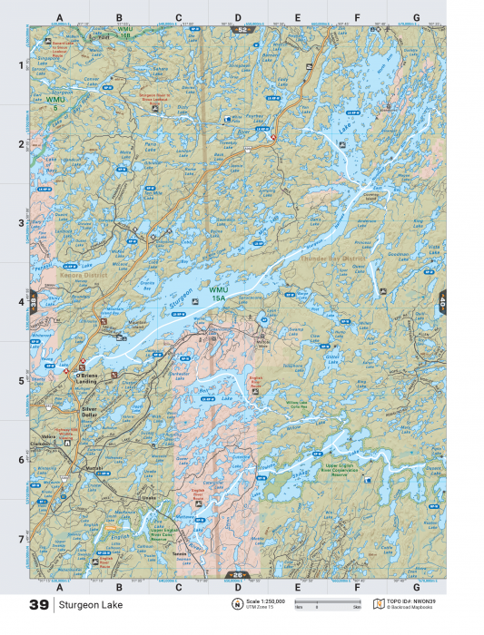 Printed TOPO Maps 1:85,000 scale - Paper Maps - KBM Outdoors