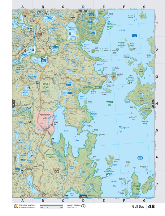 Printed TOPO Maps 1:85,000 scale - Paper Maps - KBM Outdoors