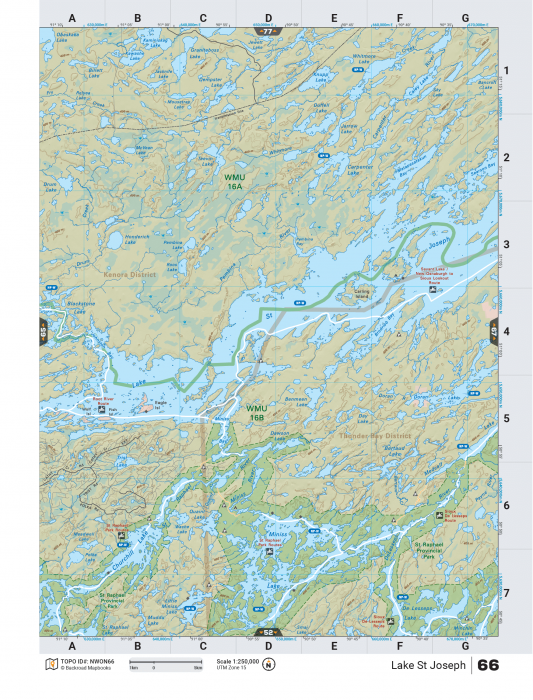 Printed TOPO Maps 1:85,000 scale - Paper Maps - KBM Outdoors