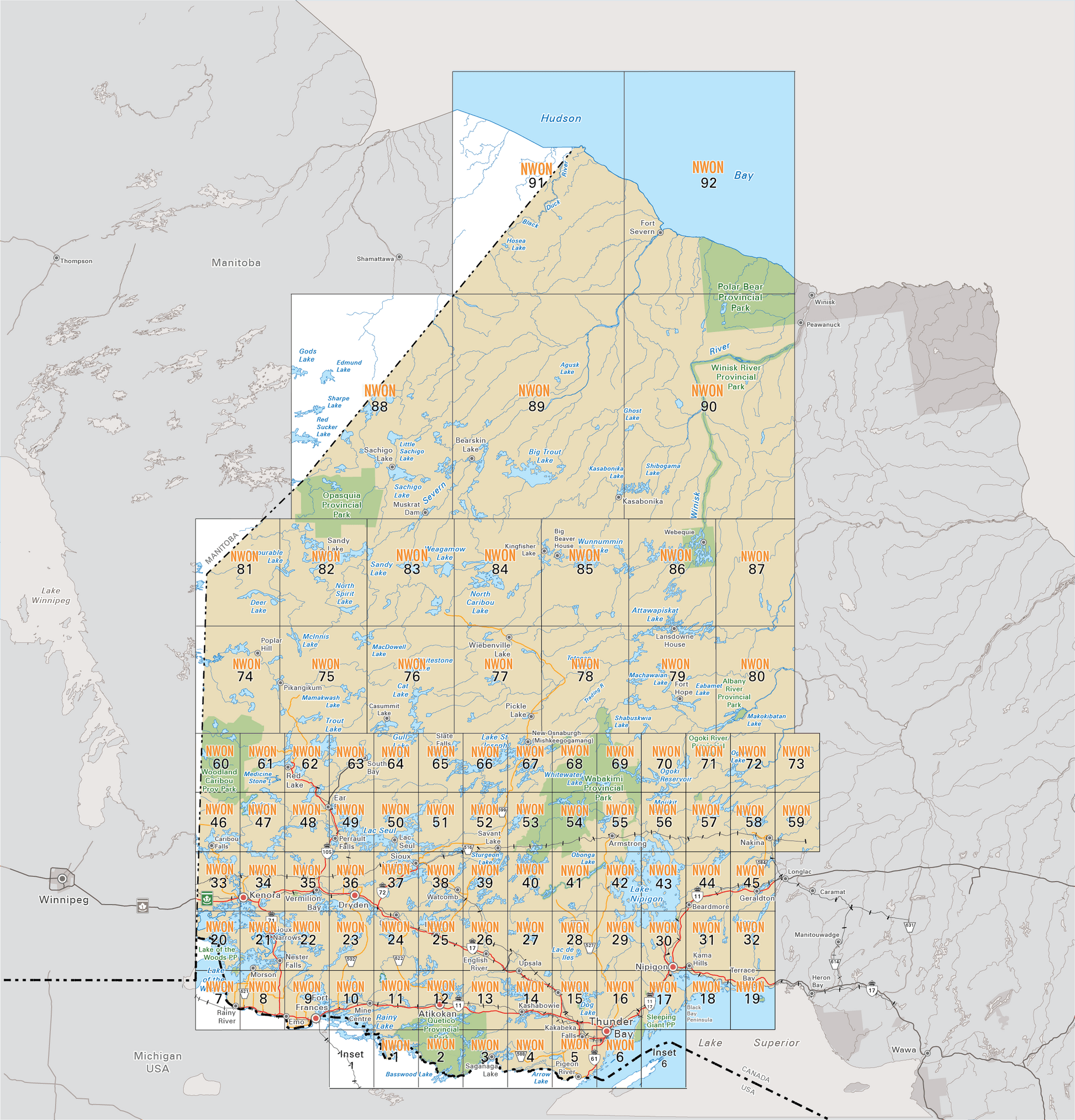 Printed TOPO Maps 1:85,000 scale - Paper Maps - KBM Outdoors