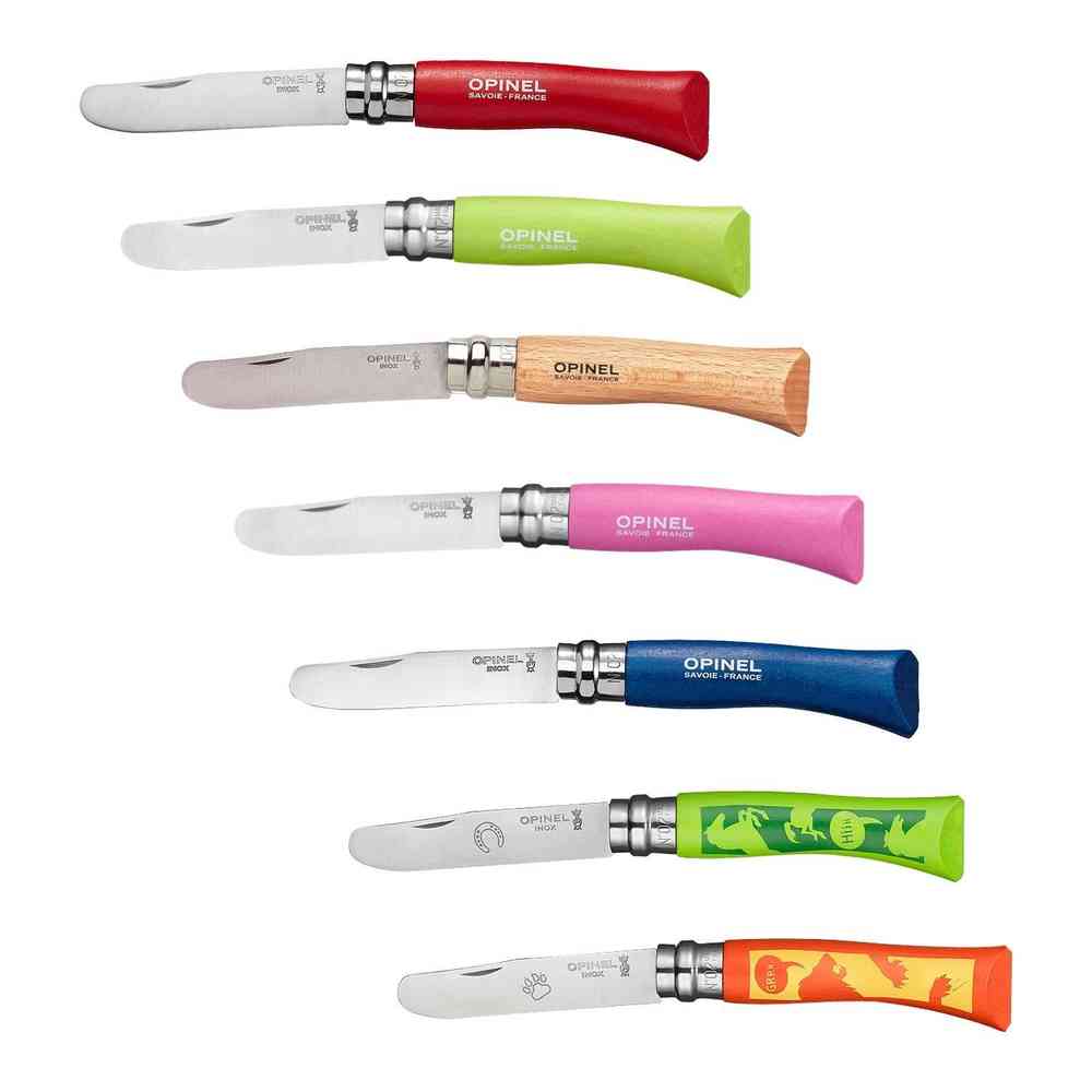 Opinel No. 7 Round Ended Stainless Steel Knives - KBM Outdoors