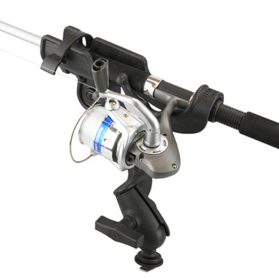 RAM ROD Fishing Rod Holder with Revolution RAM Track Ball Mount (RAM-114-RBU) - KBM Outdoors