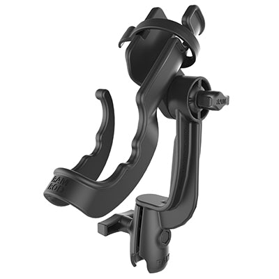 RAM ROD Fishing Rod Holder with Revolution RAM Track Ball Mount (RAM-114-RBU) - KBM Outdoors