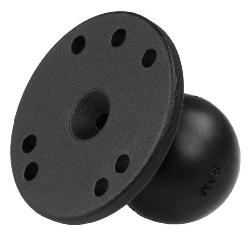 RAM® Round Plate with Ball (RAM-202U) - KBM Outdoors