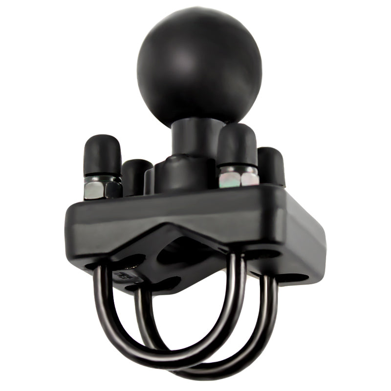 RAM® Double U-Bolt Ball Base for 1" - 1.25" Rails (RAM-235U) - KBM Outdoors