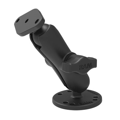 RAM® Double Ball Drill-Down Mount with Diamond Plate (RAM-B-138U) - KBM Outdoors
