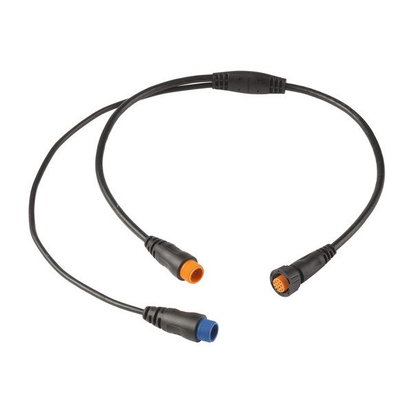 Garmin Fiberglass Boat Adapter Cable, 12&8 Pin Transducers to 12 Pin (010-12445-33) - KBM Outdoors