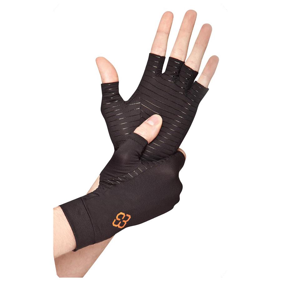 COPPER COMPRESSION FINGERLESS GLOVES - KBM Outdoors