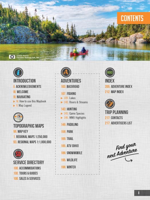 Northeastern Ontario Backroad Mapbook - 5th Ed. - KBM Outdoors
