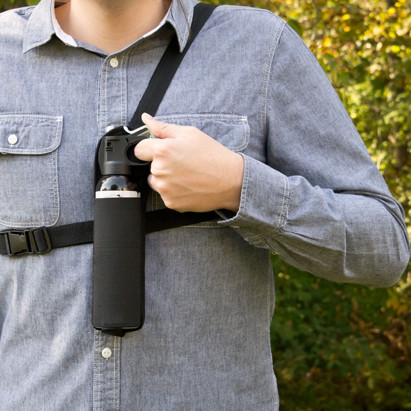 Frontiersman Nylon Bear Spray Chest Holster - KBM Outdoors