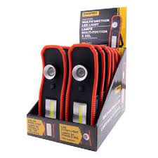 Portable LED COB Flashlight Magnetic Lantern Camping Hanging Hook Lamp High-Low - KBM Outdoors