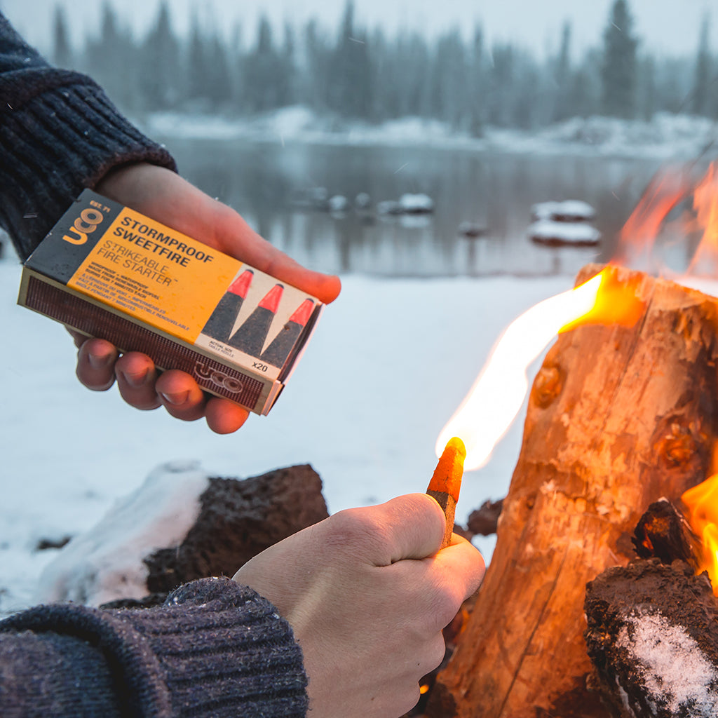 Stormproof Sweetfire Strikeable Fire Starter - 8 PACK - KBM Outdoors