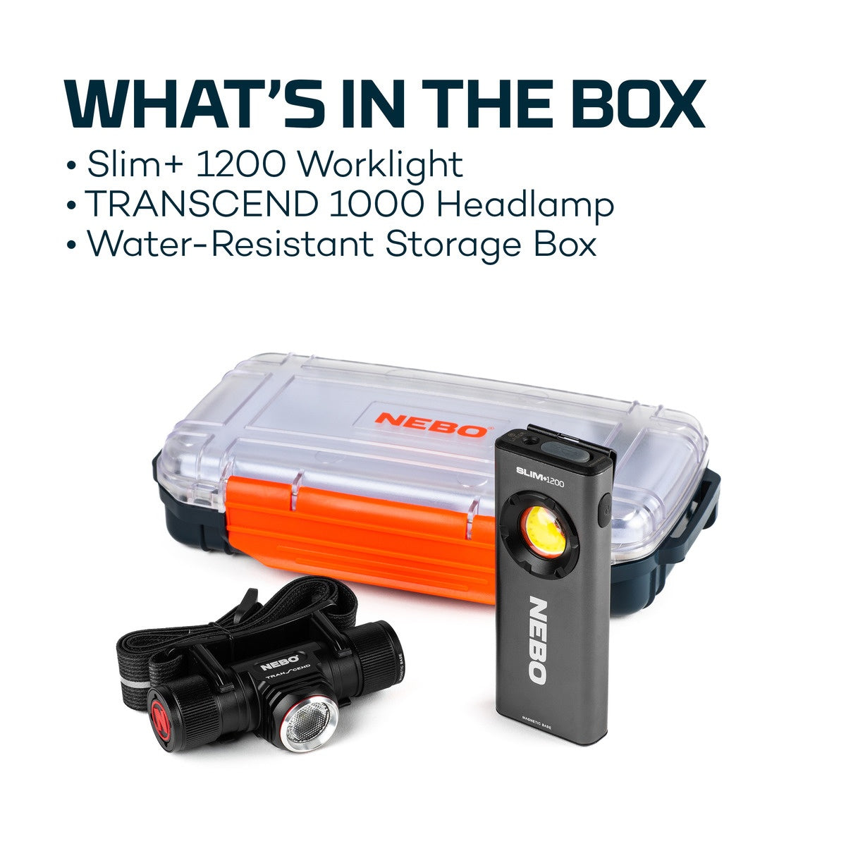 NEBO 3 Piece Travel Kit - Power & Light - KBM Outdoors