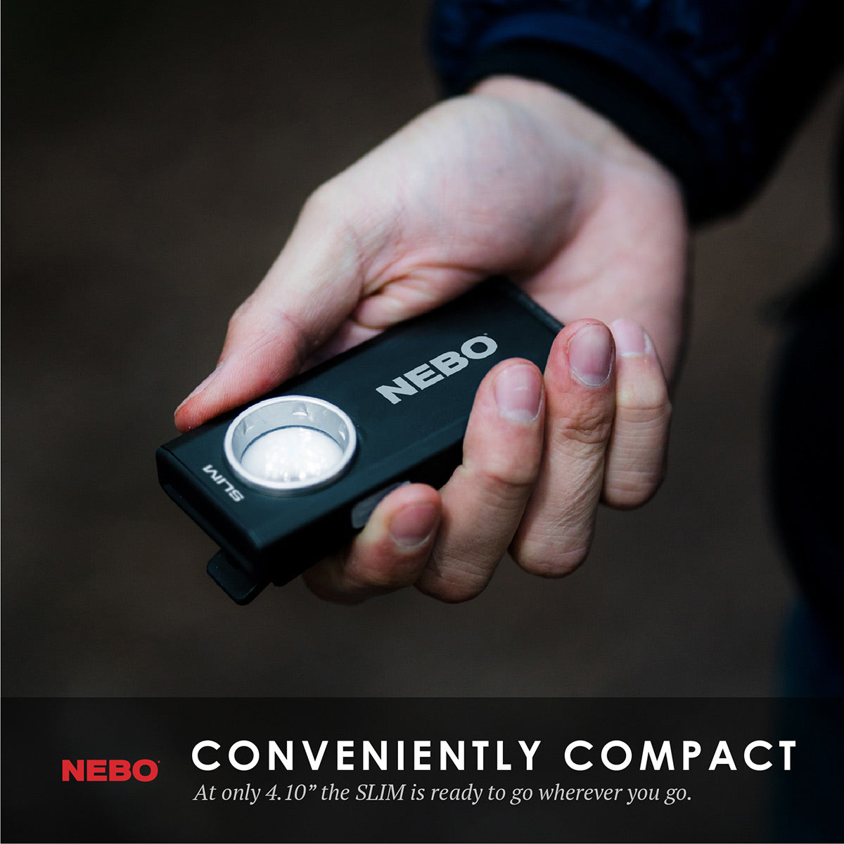 Nebo SLIM - Rechargeable Pocket Light - KBM Outdoors