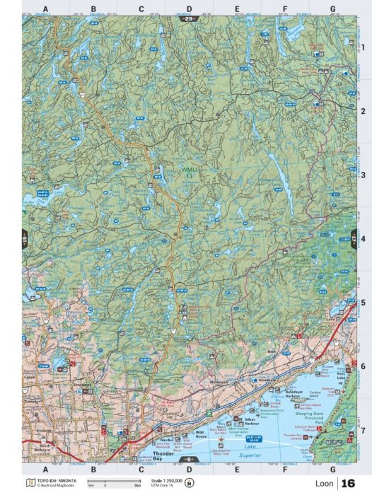 NORTHWESTERN ONTARIO - 5TH EDITION BACKROAD MAPBOOKS - KBM Outdoors