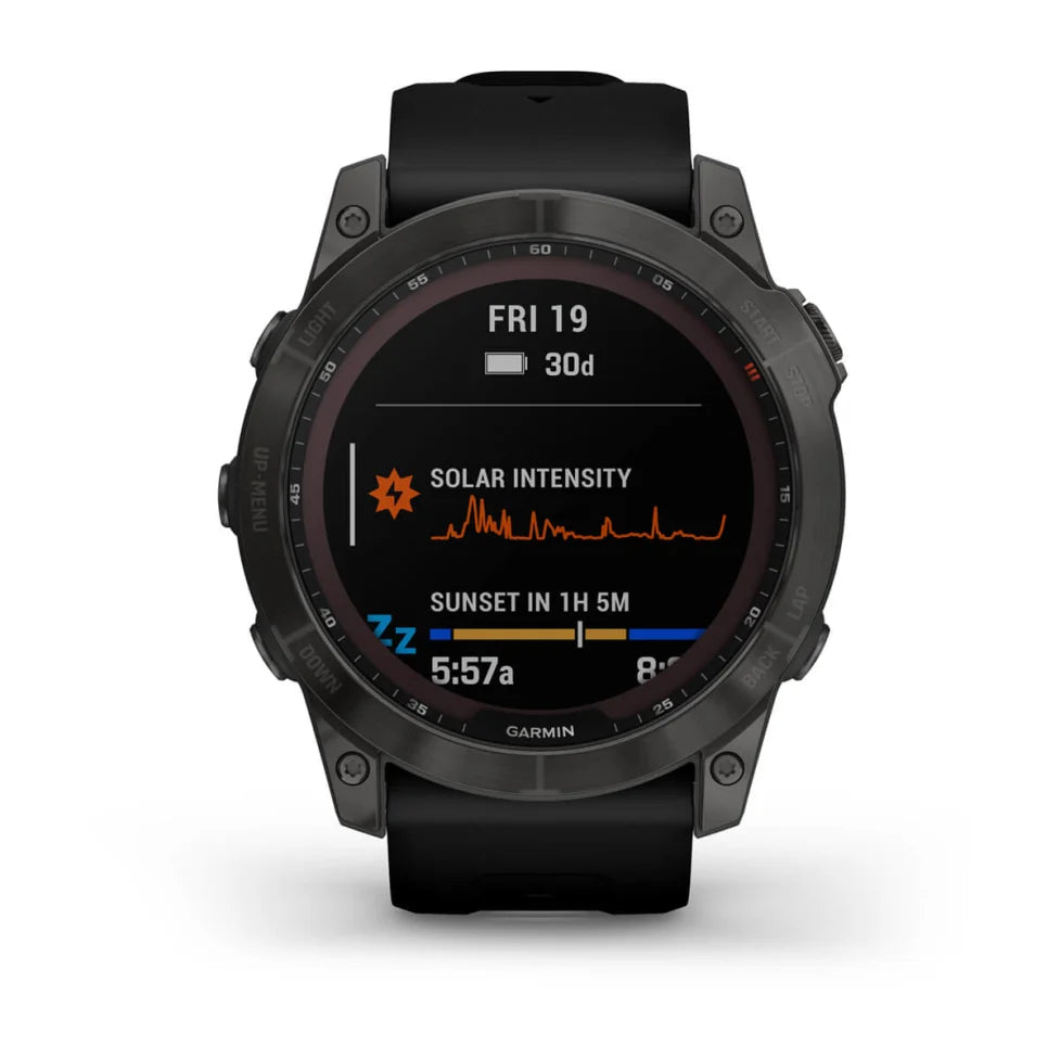 Garmin fēnix® 7X Watch– Solar Edition (010-02541-XX) - KBM Outdoors