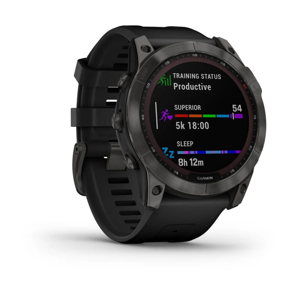 Garmin fēnix® 7X Watch– Solar Edition (010-02541-XX) - KBM Outdoors