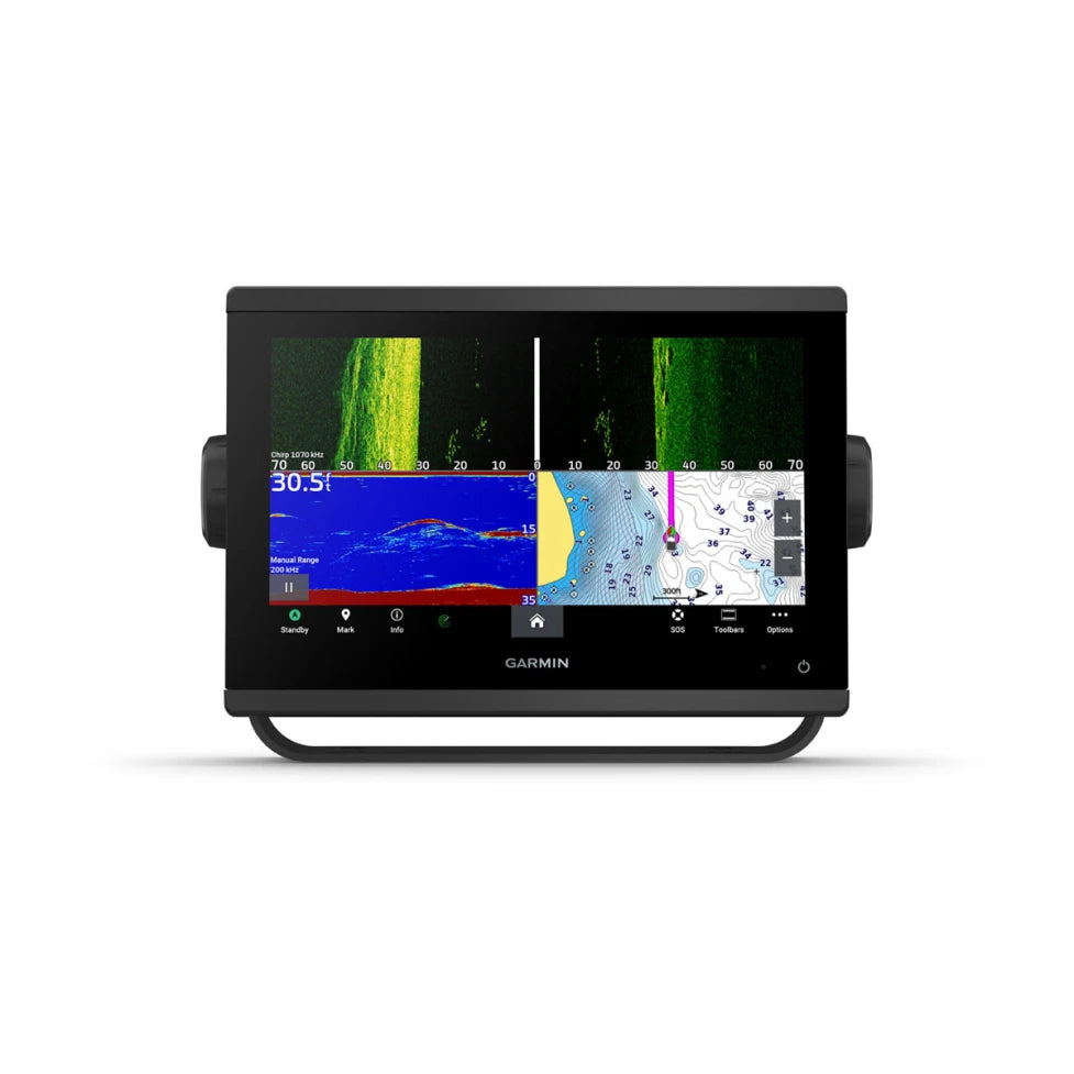 Garmin GPSMAP 943xsv SideVü, ClearVü and Traditional CHIRP Sonar with Mapping (010-02366-61) - KBM Outdoors