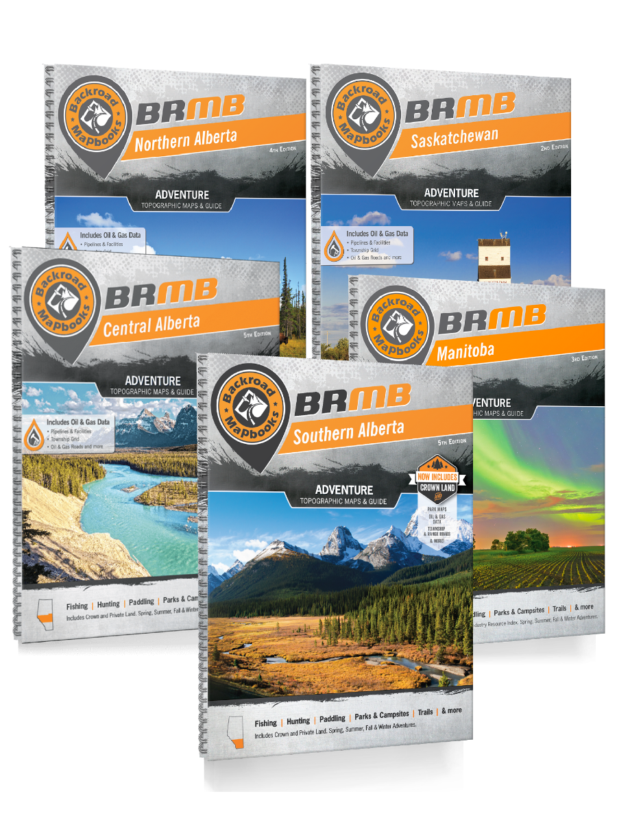 Backroad Mapbook Manitoba - KBM Outdoors