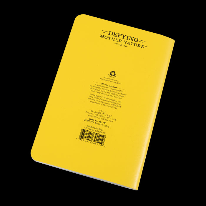 Stapled Notebook 3 Pack- Transit Pattern (#301FX) - KBM Outdoors