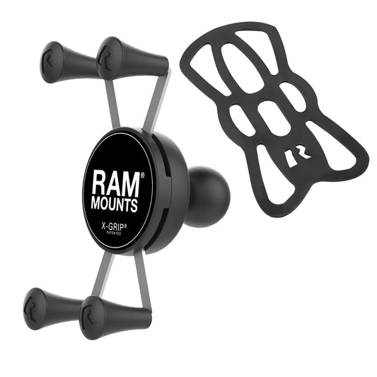 RAM® X-Grip® Universal Phone Holder with Ball - B Size (RAM-HOL-UN7BU) - KBM Outdoors