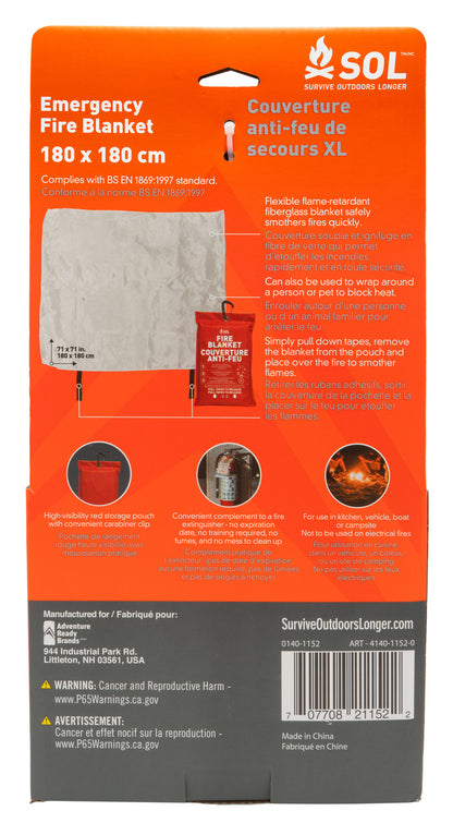 SOL Emergency Fire Blanket XL