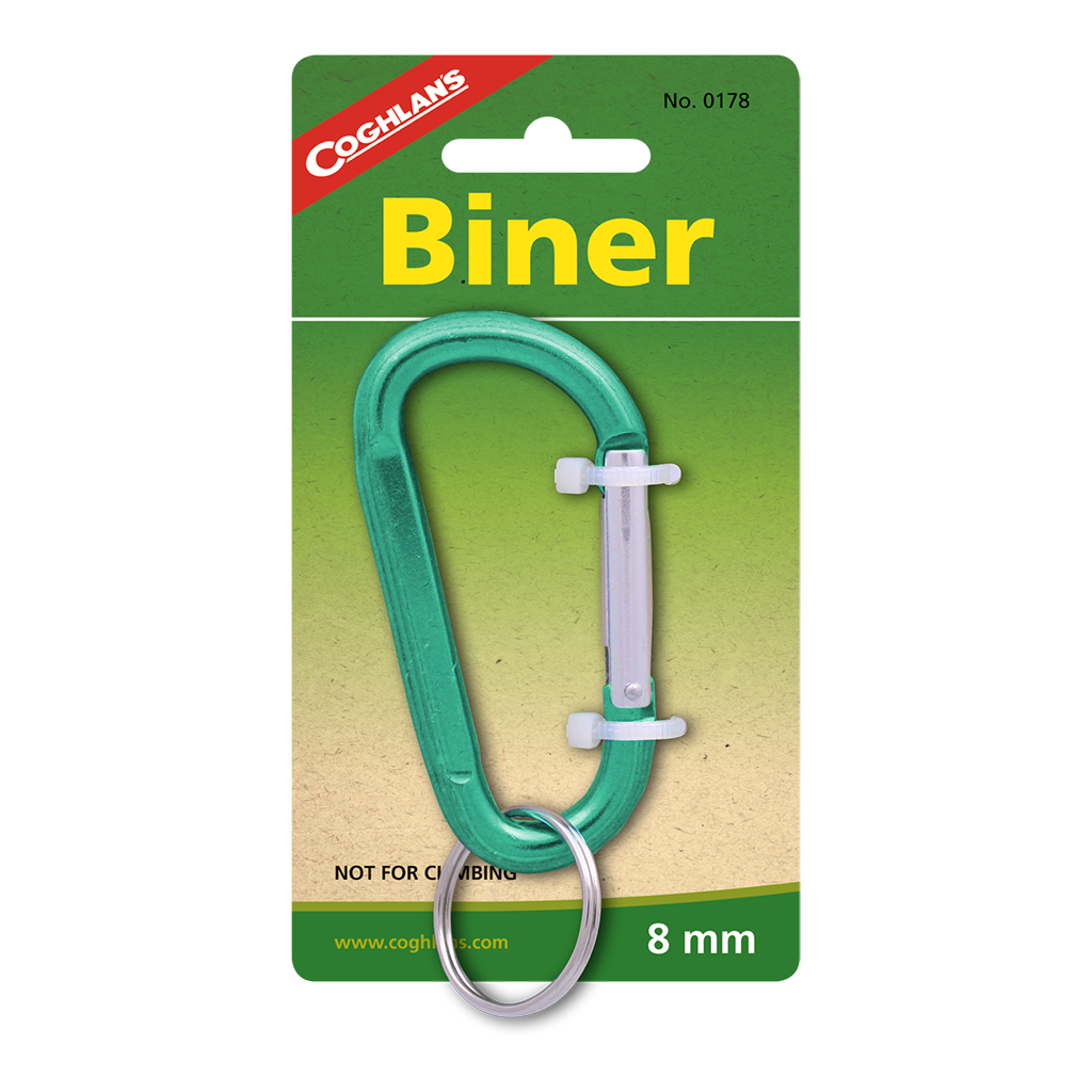 Coghlan's Carabiner 8mm with Ring