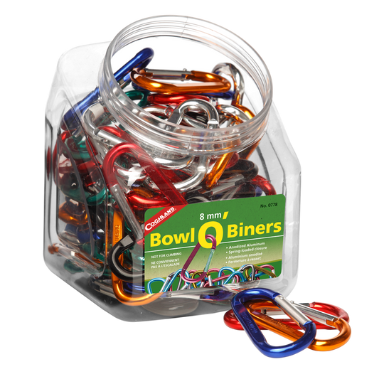 Coghlans Bowl of Carabiners 8mm (1 piece)