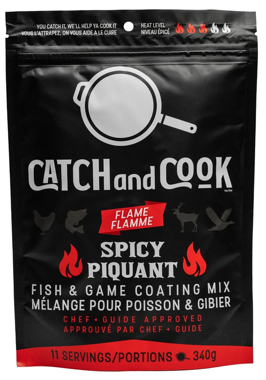 Catch and Cook Fish & Game Coating Mix - Spicy Flame