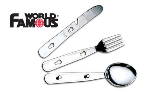 World Famous Stainless Steel Chow Kit (3 piece)