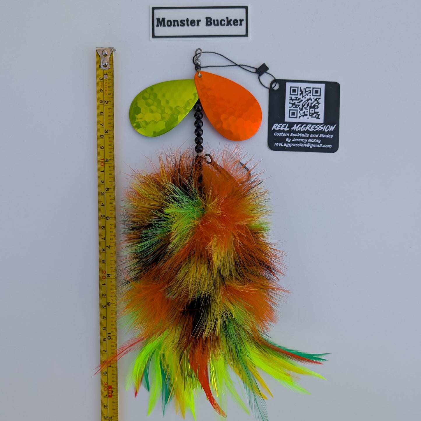 Reel Aggression - Monster Bucker - Bucktail