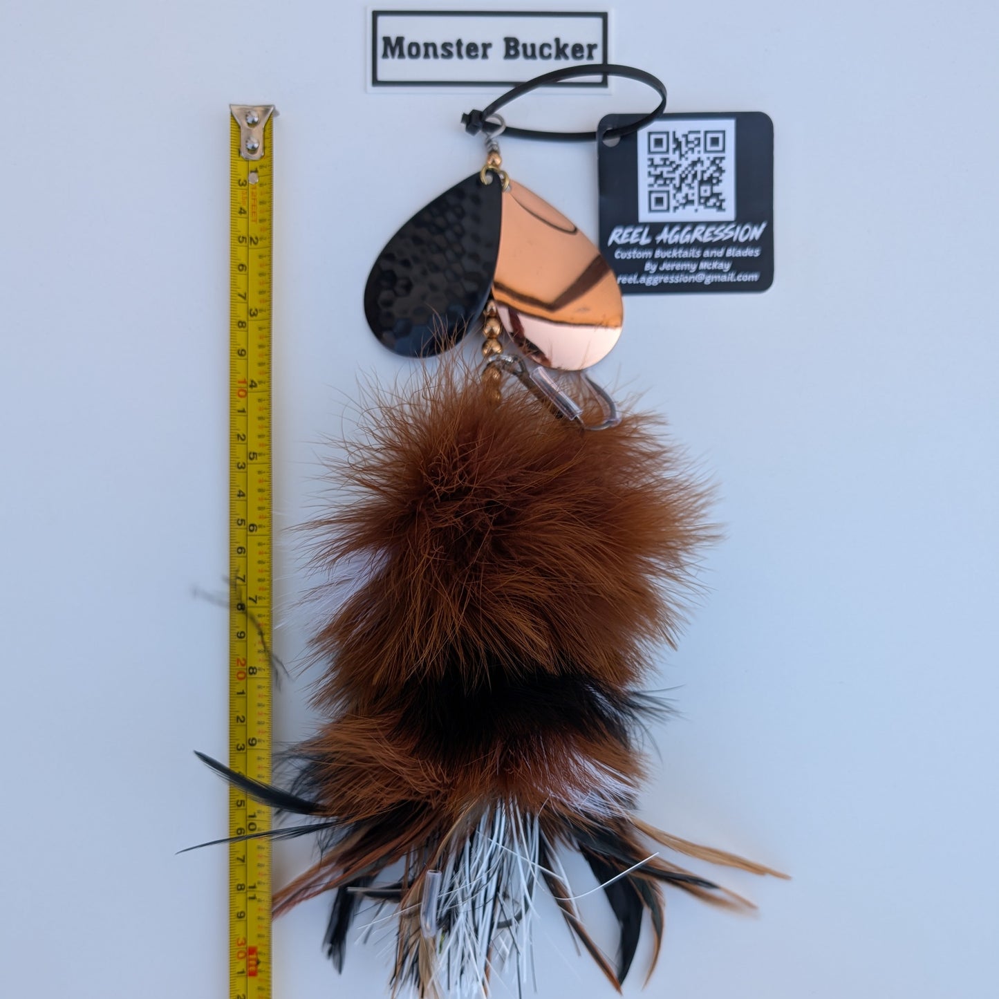 Reel Aggression - Monster Bucker - Bucktail
