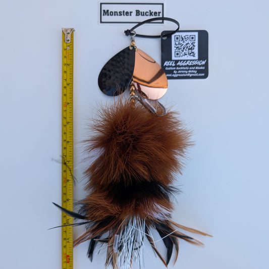 Reel Aggression - Monster Bucker - Bucktail