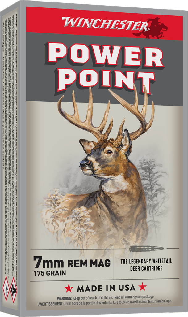 Winchester 30-06 SPRG 180 grains Power Point, munitions pour carabine