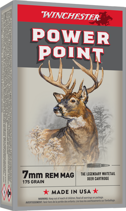 Winchester 30-06 SPRG 180 grains Power Point, munitions pour carabine