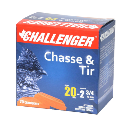 Challenger Shotshell 20 GA TARGET load