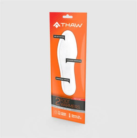 THAW Disposable Heated Insole Small/Med Adhesive - KBM Outdoors