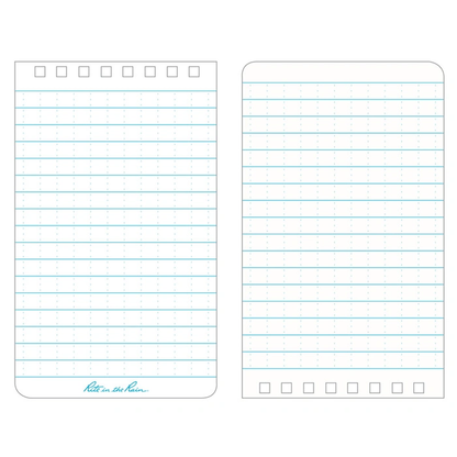 Rite in the Rain Top Spiral Notepad 3"x 5" - Yellow Bilingual - No: YE35BL