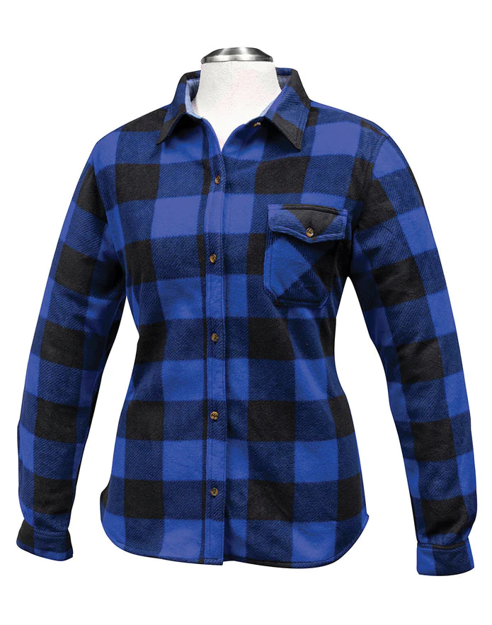 Women s Misty Mountain Doeskin Fleece Shirts Plaid