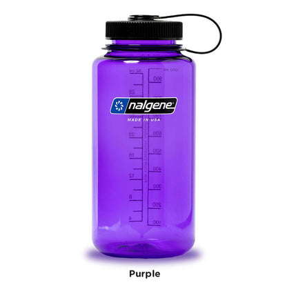 Nalgene 32oz Wide Mouth Sustainable Bottle (Various Colour Options)