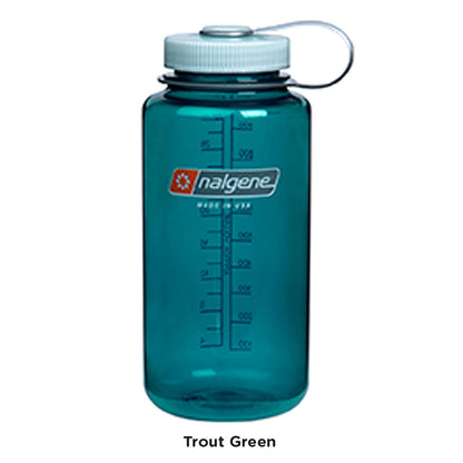 Nalgene 32oz Wide Mouth Sustainable Bottle (Various Colour Options)