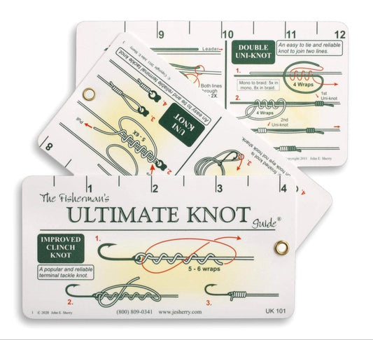Knot Tying Cards - Ultimate Knot Guide - KBM Outdoors