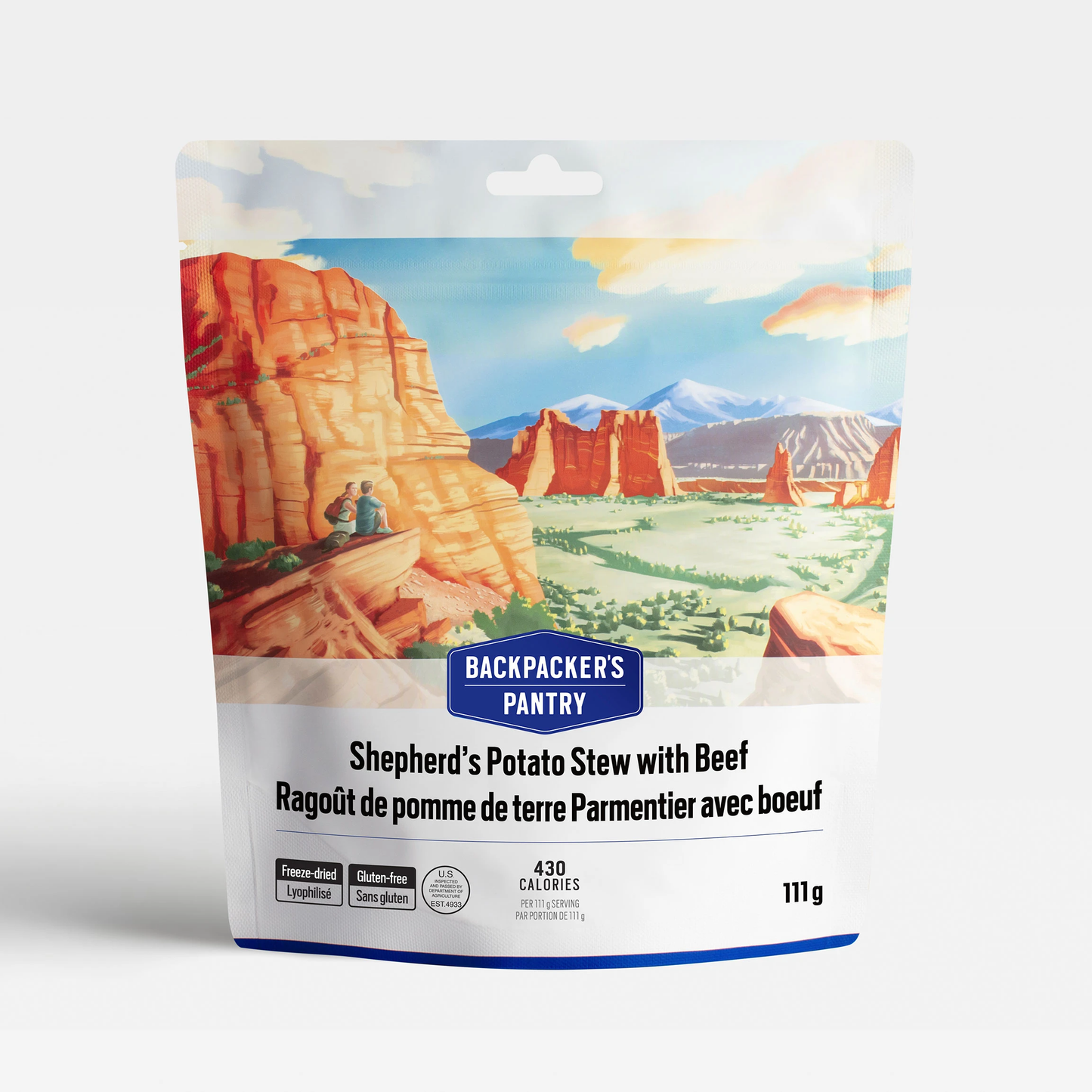 Backpacker's Pantry - Ragoût de pommes de terre du berger au bœuf, plat déshydraté