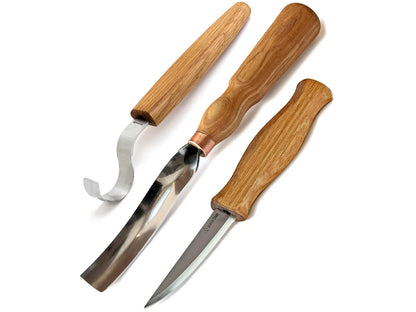 BeaverCraft Spoon Carving Set with Gouge (S14)