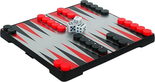 Outside Inside Backpack Backgammon