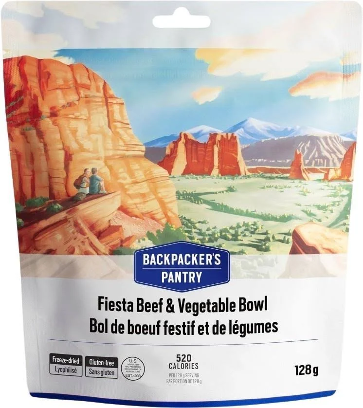 Backpacker's Pantry - Fiesta Beef and Vegetable Bowl Dehydrated Food Pack